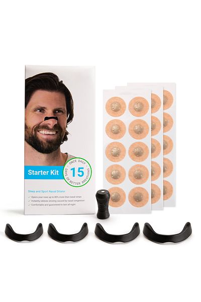 Choice 1 set black Nasal Breathing Dilators Magnetic Nasal Strips Increase Air Intake Improve Sleep Quality