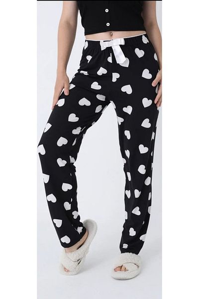 İKLİM LİFE Patterned Milan Fabric Pajama Pants
