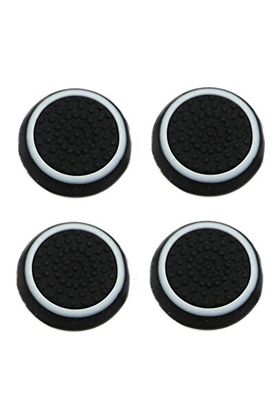 Choice WHITE NEW 4Pcs/set Controller Thumb Silicone Stick Grip Cap Cover for ...