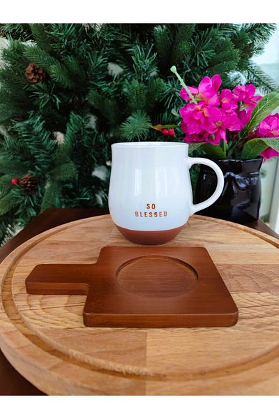 English Home So Blessed New Bone Chine Mug - 450 ml