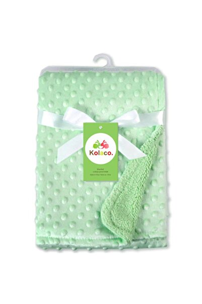 Choice YE-MT-GREEN بطانية أطفال وقماط حديثي الولادة حرارية ناعمة من الصوف مجم...