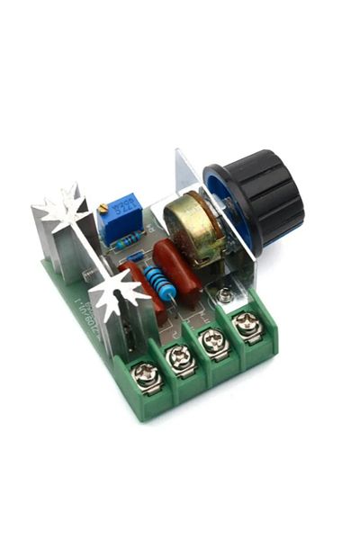 Choice 220v 2000W New LED Module Dimmer Switch 220V Voltage Regulator 2000W Speed Controller SCR Rectifier