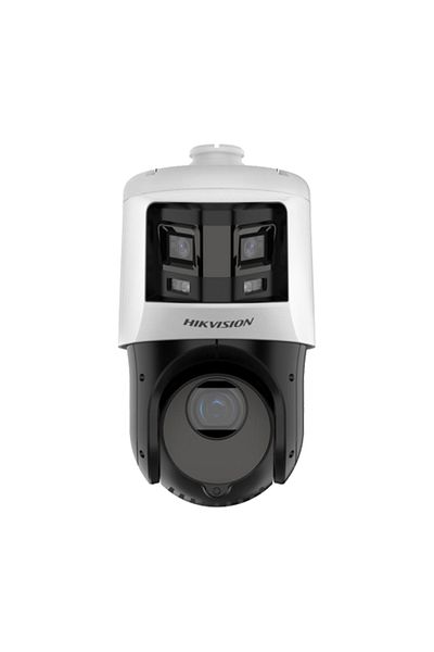 Hikvision Deep Learning, DarkFighter, ColorVu - Capema IP, 6+4MP, 25X, IR 100m, WL 30m - DS-2SE4C425MWG-E26F0