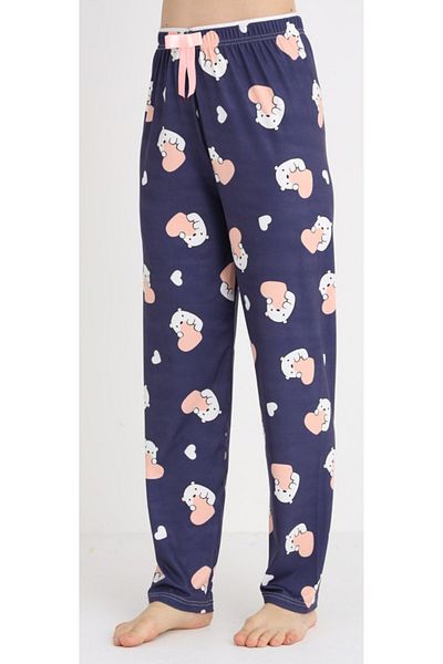 İKLİM LİFE Patterned Milan Fabric Pajama Pants
