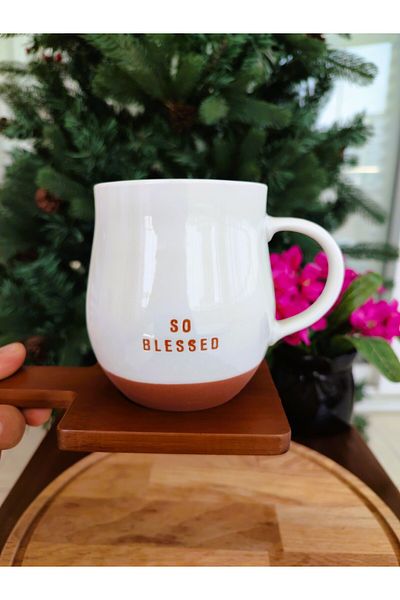 English Home So Blessed New Bone Chine Mug - 450 ml
