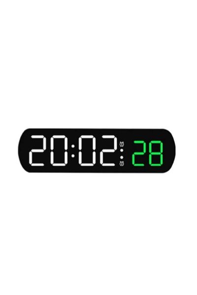 Choice Green Voice Control Digital Alarm Timer Clock Temperature Dual Alarm Desktop Table Clock Night Mode