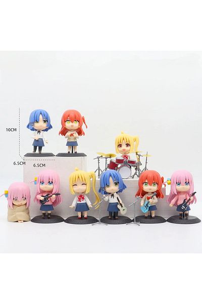 Choice Rock Dolls 10 PVC movable dolls, rock models, animation collection model toys, children's gifts, bir