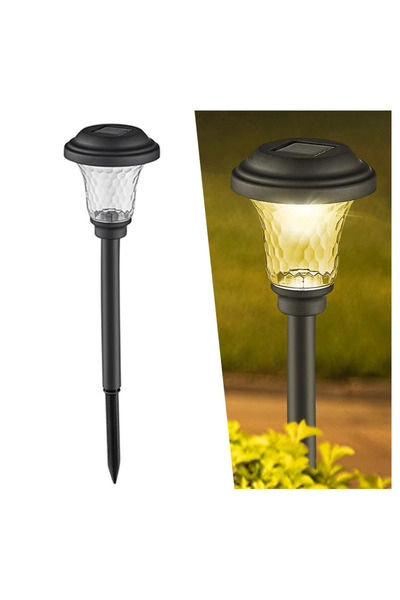 XIWANGFIRE ترقية الطاقة الشمسية - مصابيح LED دافئة للممرات الشمسية الخارجية م...