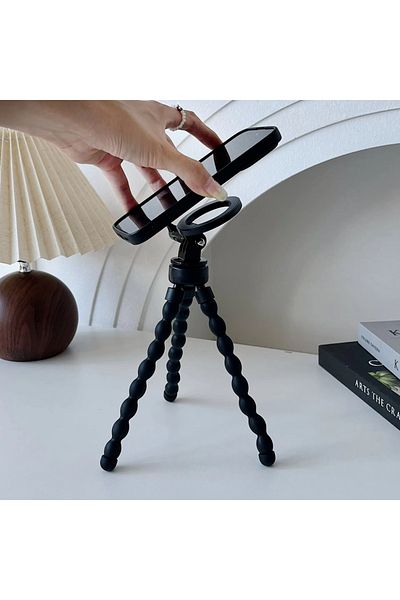 Choice black For Magsafe Magnetic Tripods For Mobile Phone Tripod Smartphone Monopod Universal Stand Octopu