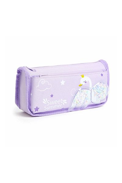 R&B Purple Girls Pencil Pouch