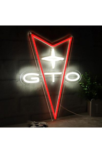 Choice Red 1 car LED neon sign, 5V USB power supply, suitable for bedrooms, garages, carports, car shops LE