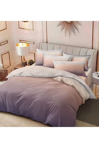 CHIRASO FINET Cotton Bed Linen, Classic Sheet 240x250cm, Duvet Cover 200x230cm, 4 Pillowcases