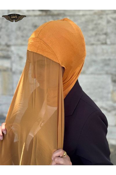 ALADİYAR Ninja Bon Shawl (Chiffon)