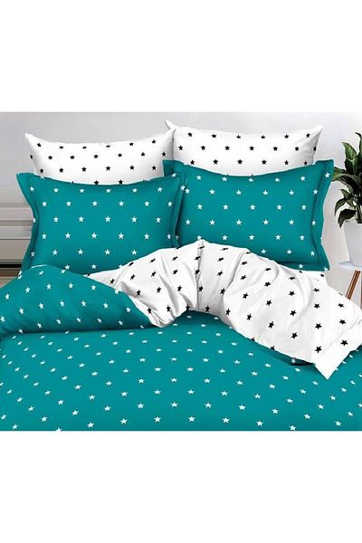 CHIRASO FINET Cotton Bed Linen, Classic Sheet 240x250cm, Duvet Cover 200x230cm, 4 Pillowcases