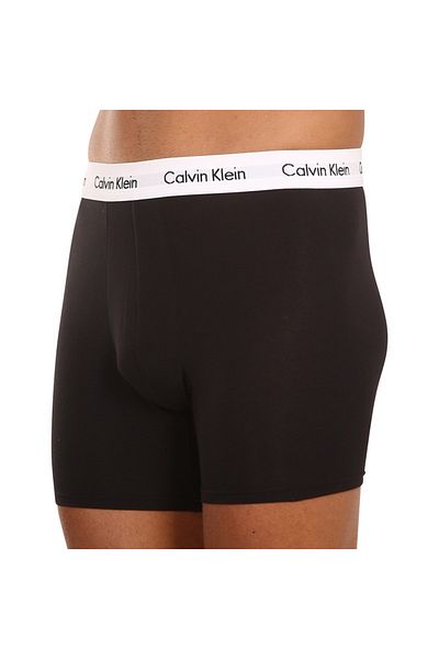Calvin Klein Pantaloni scurți boxer bărbătești Calvin Klein, croială lungă, negri