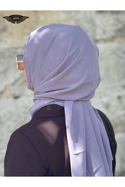 ALADİYAR Ninja Bon Shawl (Chiffon)
