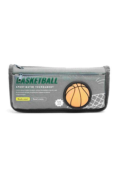 R&B Grey Boys Pencil Pouch