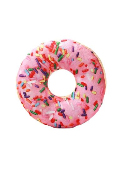 Choice Donut Dog toy pizza pet produts puppy training vocal doughnut plush for grind teeth accessories