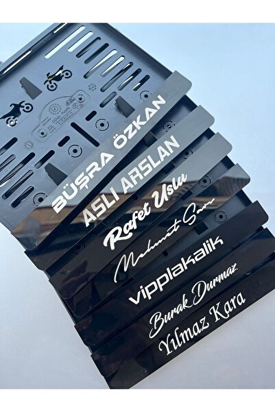 Bambus VİPPLAKALIK MARKALAMA MOTOR PLAKALIK 1 ADET