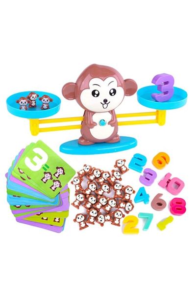 OEM Toy Monkey Learning Balance - Educational Toys for Children in Mathematics and Numbers Learning Game