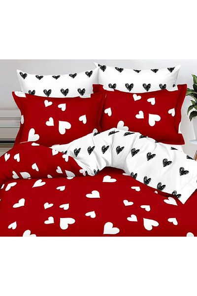 CHIRASO FINET Cotton Bed Linen, Classic Sheet 240x250cm, Duvet Cover 200x230cm, 4 Pillowcases