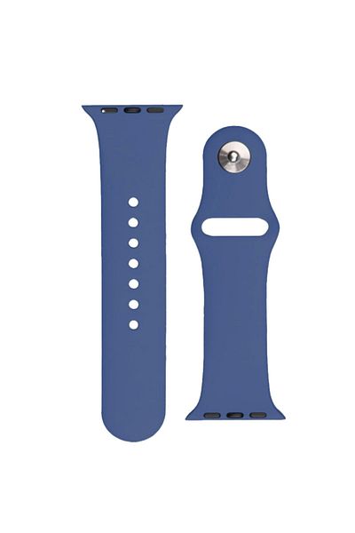 Hurtel Curea din silicon pentru Apple Watch Ultra 2-9/SE 42/44/45 mm, curea din silicon APS albastră