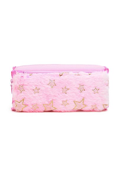 R&B Pink Girls Pencil Pouch