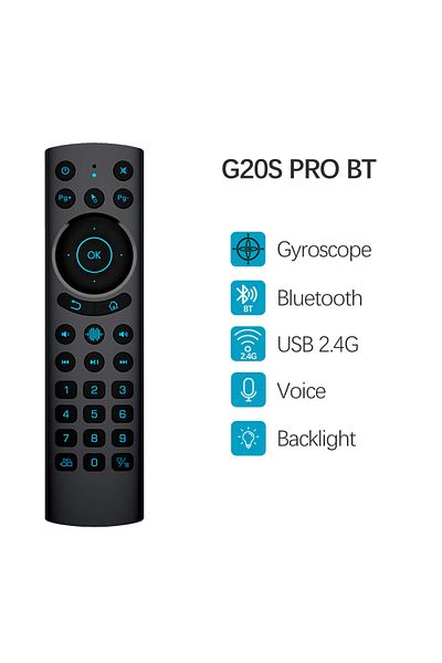 Choice G20SPRO BT MRSVI Replacement Voice Remote Control Backlit Air Mouse G20S Pro BT 2.4G Wireless Microp