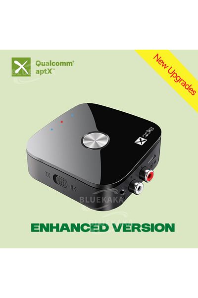 Choice aptX BT V5.5 Bluetooth 5.5 Audio Transmitter Receiver Wireless Adapter aptX-Adaptive/HD/LL 3.5MM AU