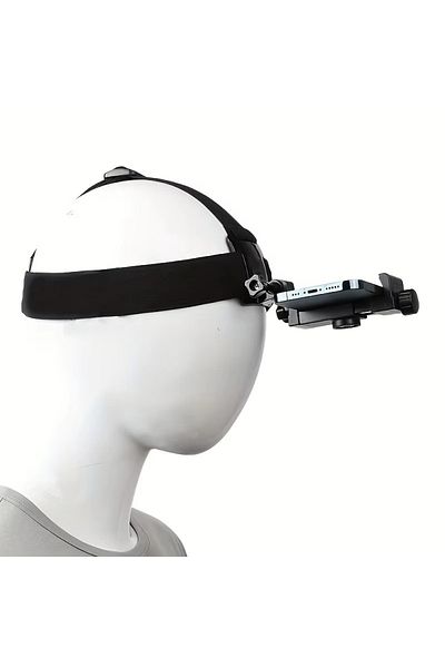 Choice black color Easily Adjustable head-mounted mobile phone camera fixed bracket,first-person perspectiv