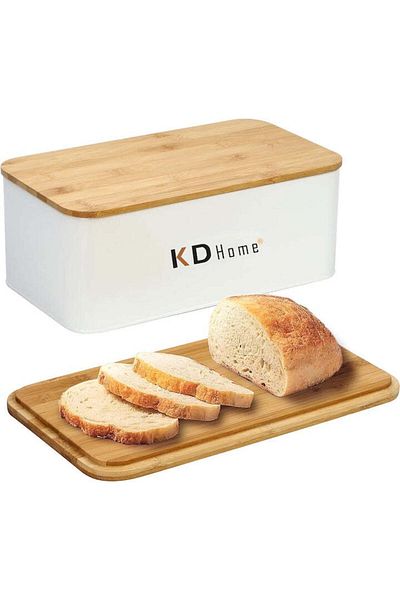 DKD Home Decor KD Home FreshBox Ultra Bread Box with Chopper - New Product