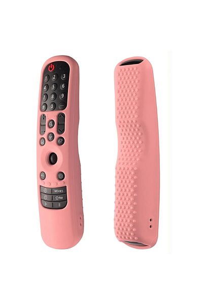 Choice Pink Silicone Remote Control Case Cover Shockproof Cover for LG AN-MR21GC AN-MR21GA AN-MR21N Remote