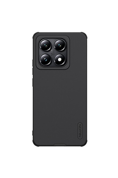 Nillkin غلاف هاتف أسود مضاد للخدش وبصمات الأصابع لهاتف Xiaomi 14T Pro مصنوع من مادة البولي يوريثان الحراري + مادة TPU لهاتف Xiaomi 14T