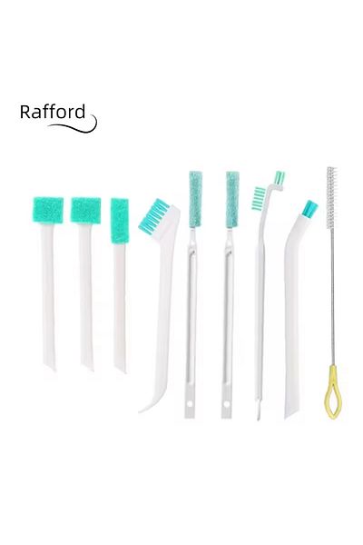 Choice 9 Pcs Set 9 Pcs Small Cleaning Brushes Household Cleaning,Crevice Cleaning Tool Set for Window Track