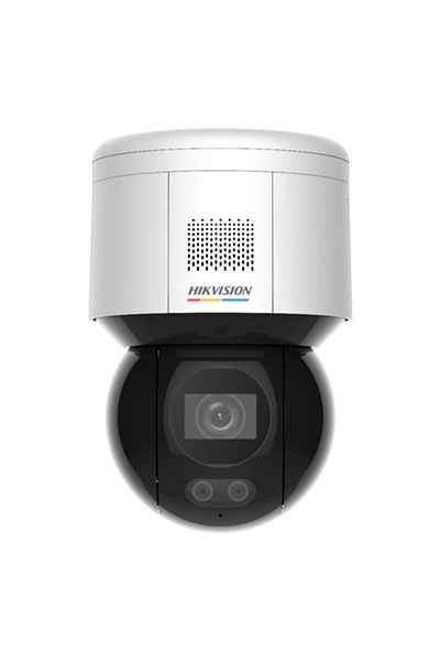 Hikvision Cameră ColorVu PT, 4 MP, obiectiv de 4 mm, distanță de 30 m, audio, alarmă, PoE, WiFi, IP66 -DS-2DE3A400BW-DE-W(F1)(T5)