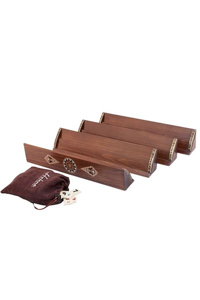 Helena Rummy Game - LUXURY Rummy made of solid wood with inserts