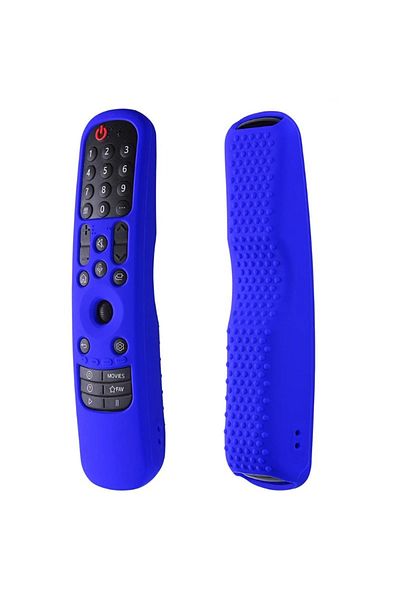 Choice Blue Silicone Remote Control Case Cover Shockproof Cover for LG AN-MR21GC AN-MR21GA AN-MR21N Remote