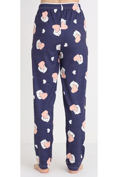 İKLİM LİFE Patterned Milan Fabric Pajama Pants
