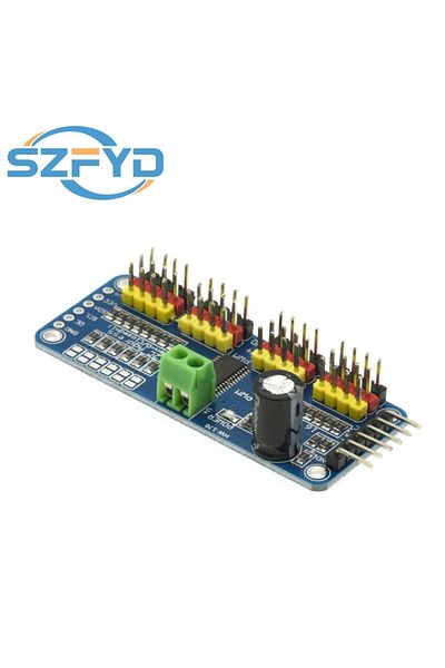Choice PCA9685 16 Channel 12-Bit PWM Servo Shield Driver I2C Interface PCA9685 Module For Raspberry Pi