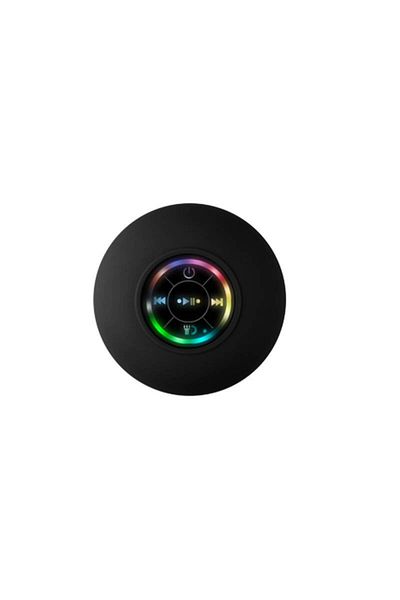 Choice With LED Light Waterproof Bluetooth Speaker with LED Lights Portable Wireless Shower Speaker with Su