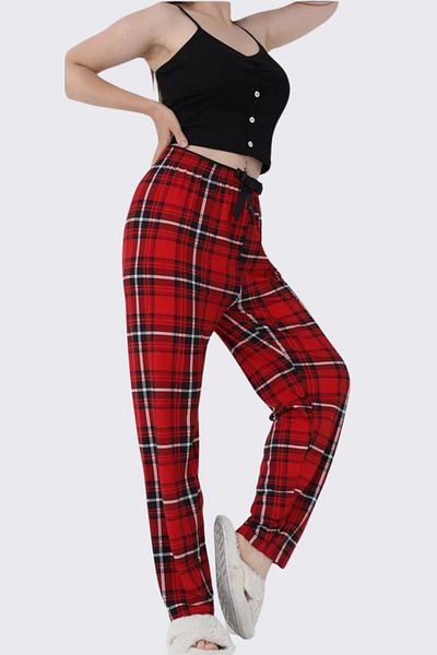 İKLİM LİFE Patterned Milan Fabric Pajama Pants