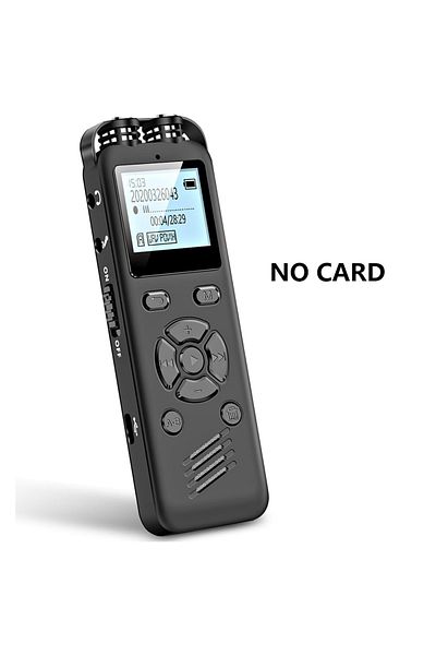 Choice NO CARD Digital Voice Recorder 64GB Voice Recorder with Playback and Voice Activated Recorders Dicta