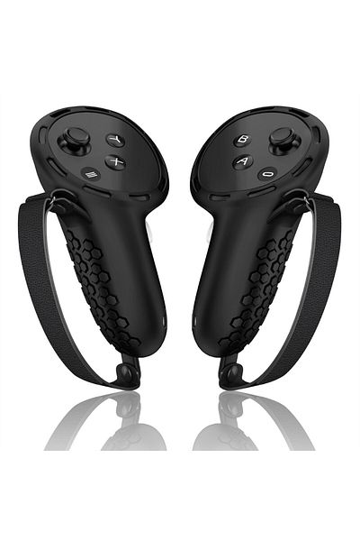 Choice black Silicone Controller Protective Cover Compatible with Meta Quest 3s/Quest3 VR Accessories