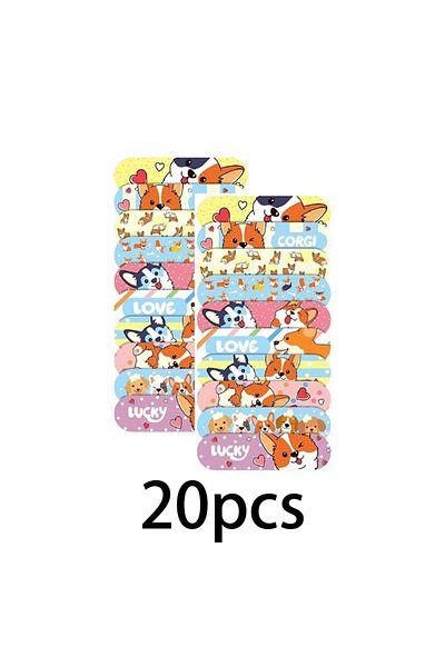 Choice 20pcs 20/50pcs Bandages Bulk 10 Styles Adhesive Flexible Colorful Cute Cartoon Band Aid Bandages Wat