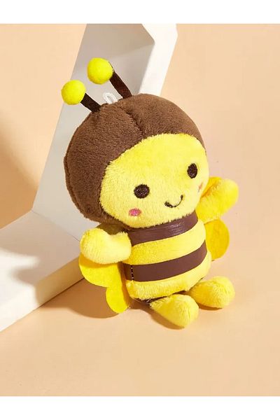 Choice Little bee doll Small bee plush toy for dogs and cats to interact and play teeth cleaning pet suppl