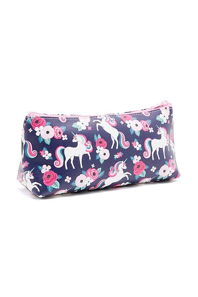 R&B Navy Blue Girls Pencil Pouch