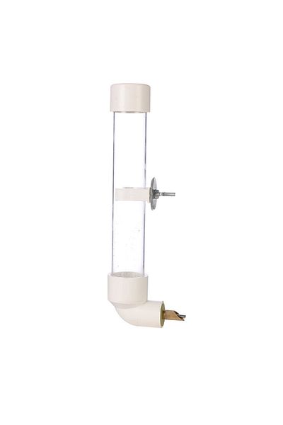 Choice white 1pc-Bird automatic water dispenser, water bottle with needle, equipment for providing water to
