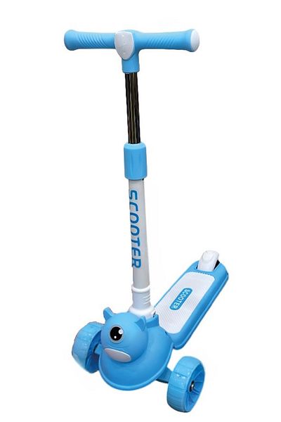 rexa 3-Wheel Foldable Scooter for Kids – Adjustable Handlebar, Lightweight & Portable Design