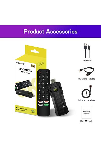 Choice MX10-X1 MX10-X1 Stick New Android13.0 2GB 16GB Allwinner H313 Good price Mini Wifi BT 1080P 4K TV 2G