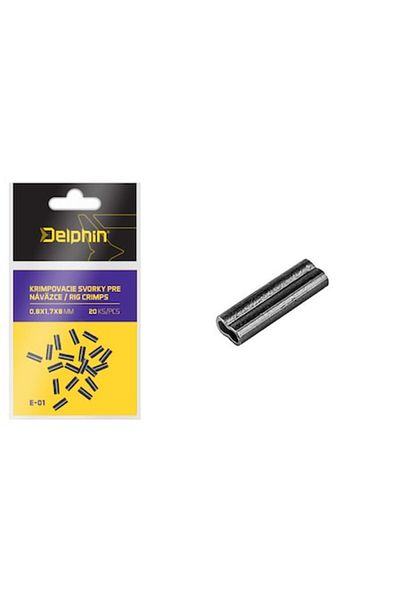 DELPHİN Terminale Bride Fish-On-X 20 bucăți 0.7x1.5x6mm